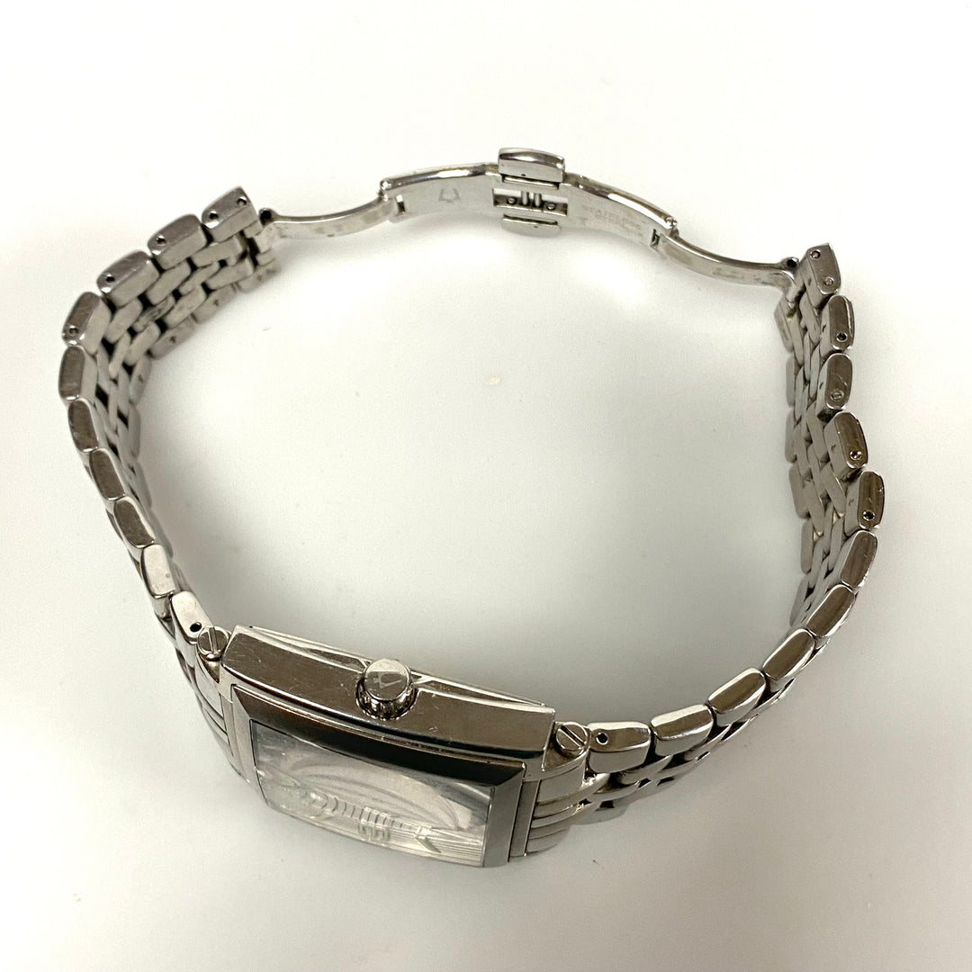 v213 Vintage Bulova Accutron Automatic 25J Stainless Steel Swiss Men's Wrist Watch