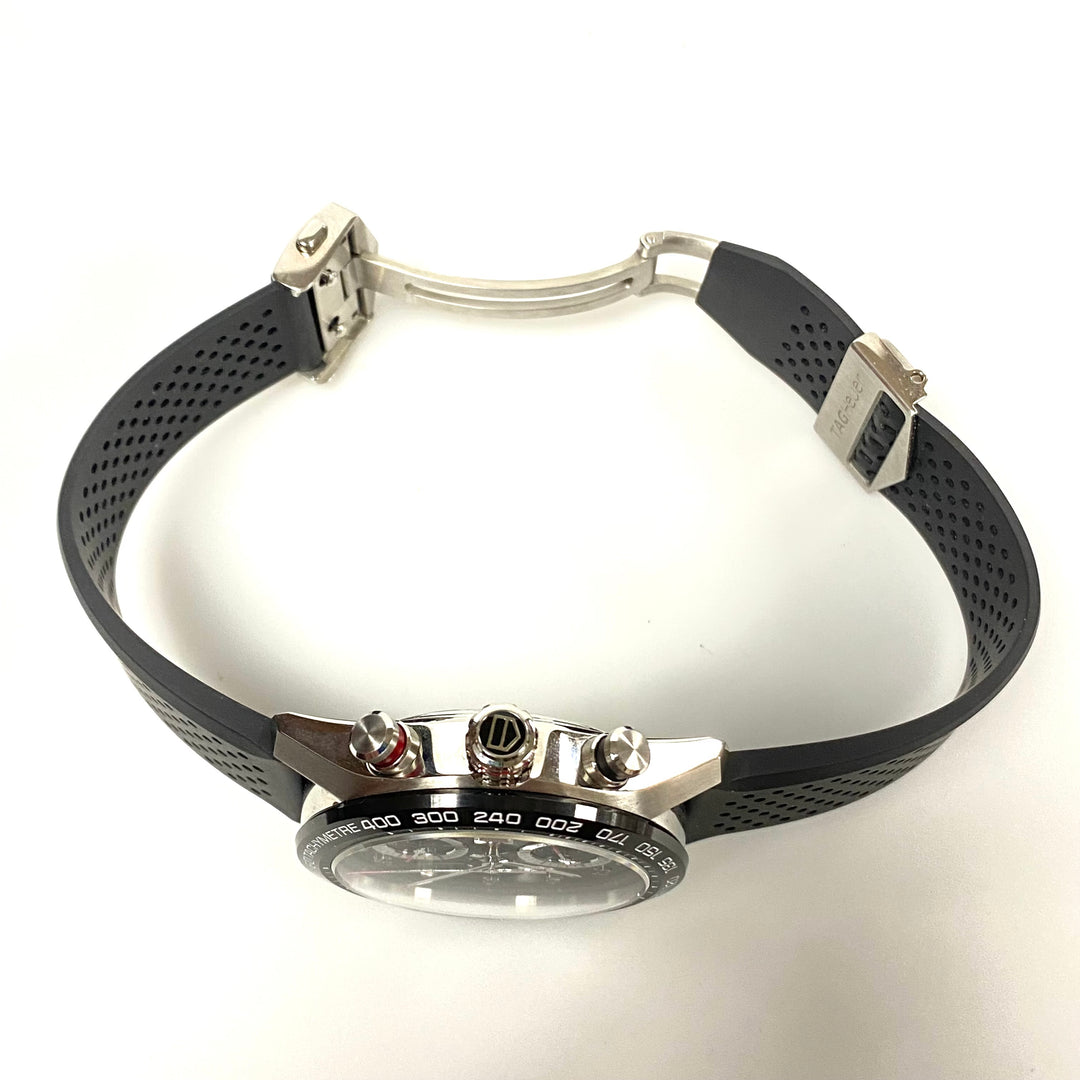 v223 TAG Heuer CARRERA Calibre 16 Chronograph Day Date CBN2A1AA Wrist Watch +Box