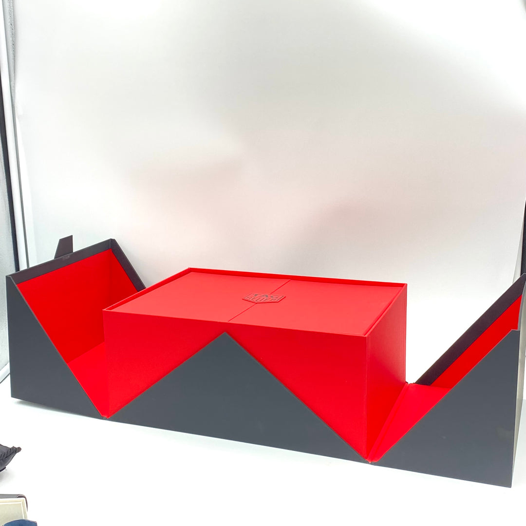 v223 TAG Heuer CARRERA Calibre 16 Chronograph Day Date CBN2A1AA Wrist Watch +Box