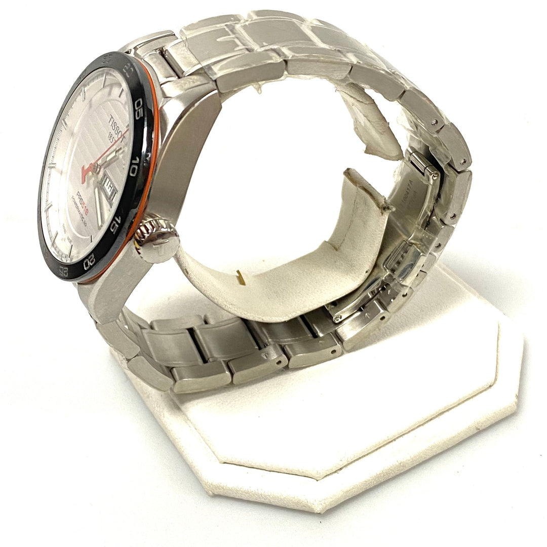 v236 Men's Swiss Automatic T-Sport PRS 516 Powermatic 80 Stainless Steel Bracelet Watch 42mm