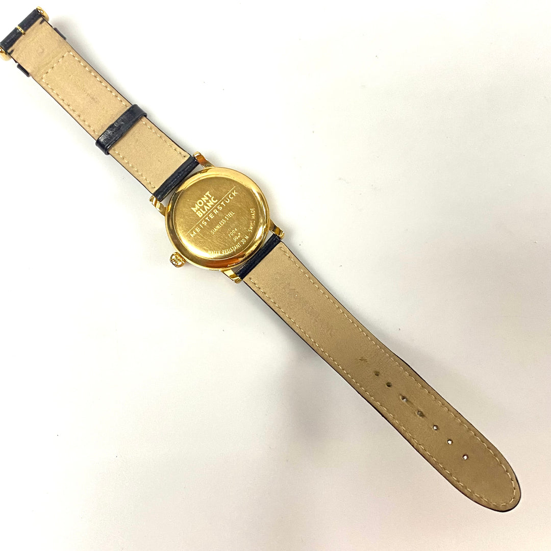 v251 Vintage Montblanc Automatic Swiss Stainless Steel WR 7004 Men's Wrist Watch