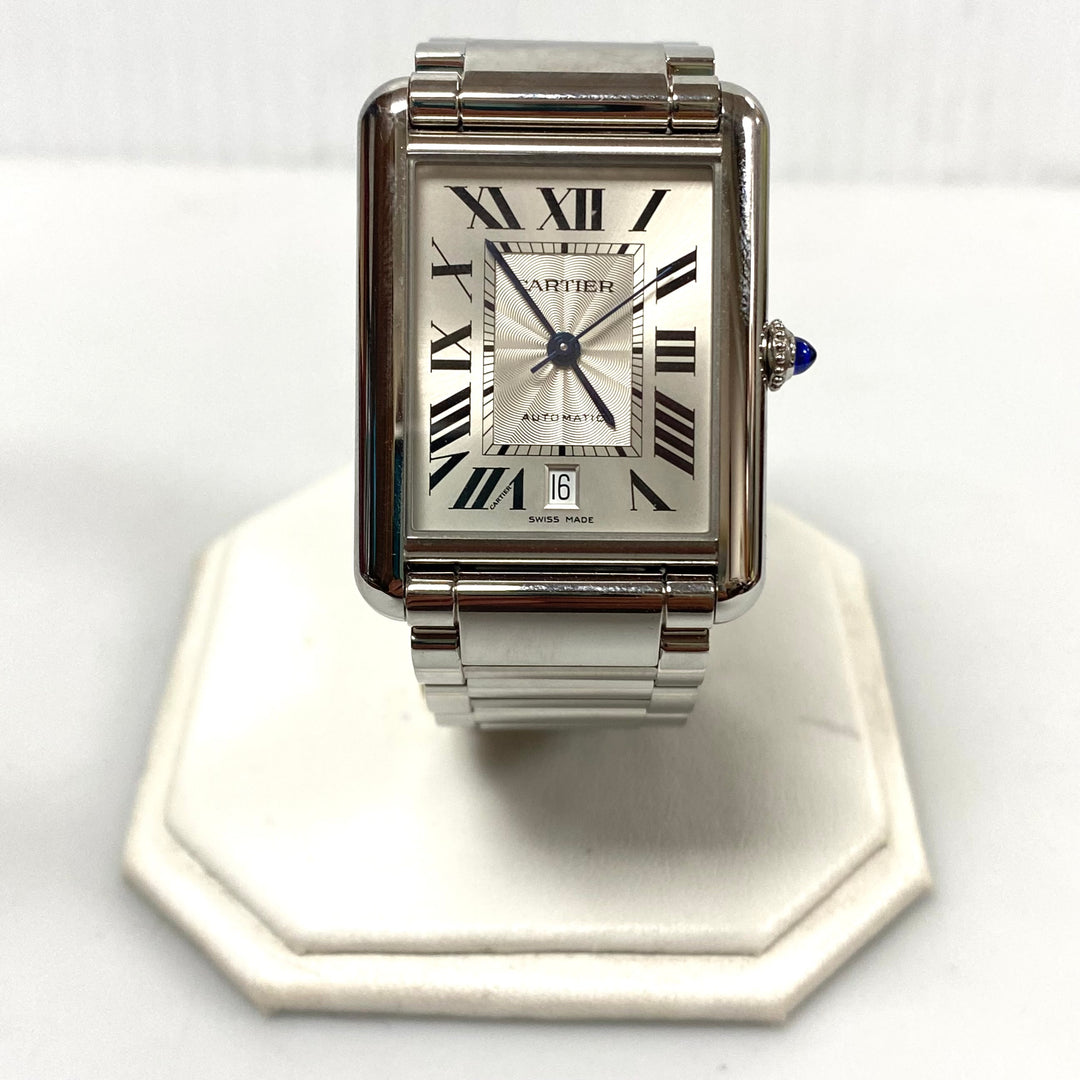 v261 Men's Wrist Watch Cartier Tank Solo Automatic Water resistant stainless