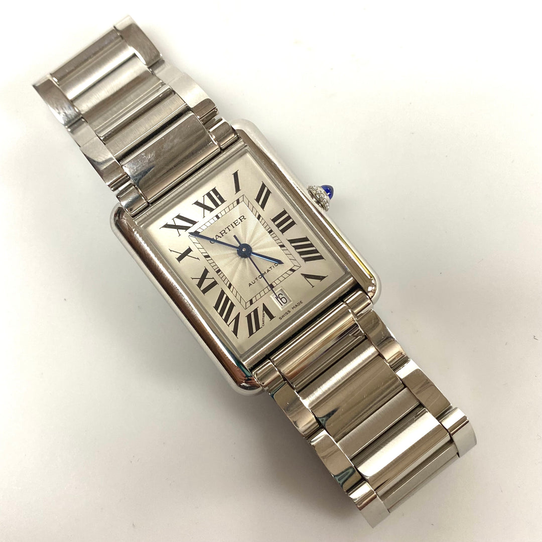 v261 Men's Wrist Watch Cartier Tank Solo Automatic Water resistant stainless