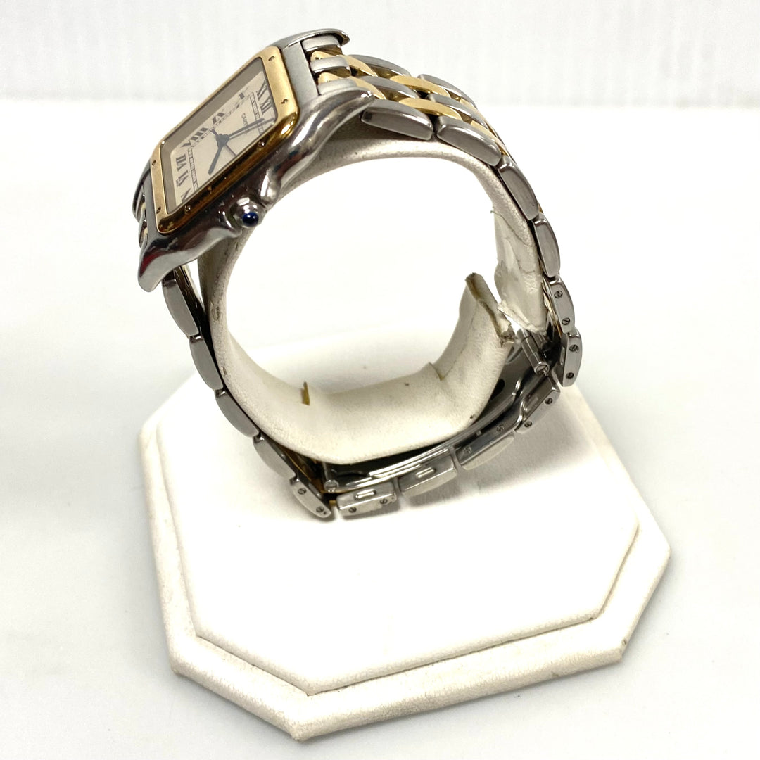 v262 Wrist Watch Cartier Panthere Quartz Or Et Acier Swiss Made