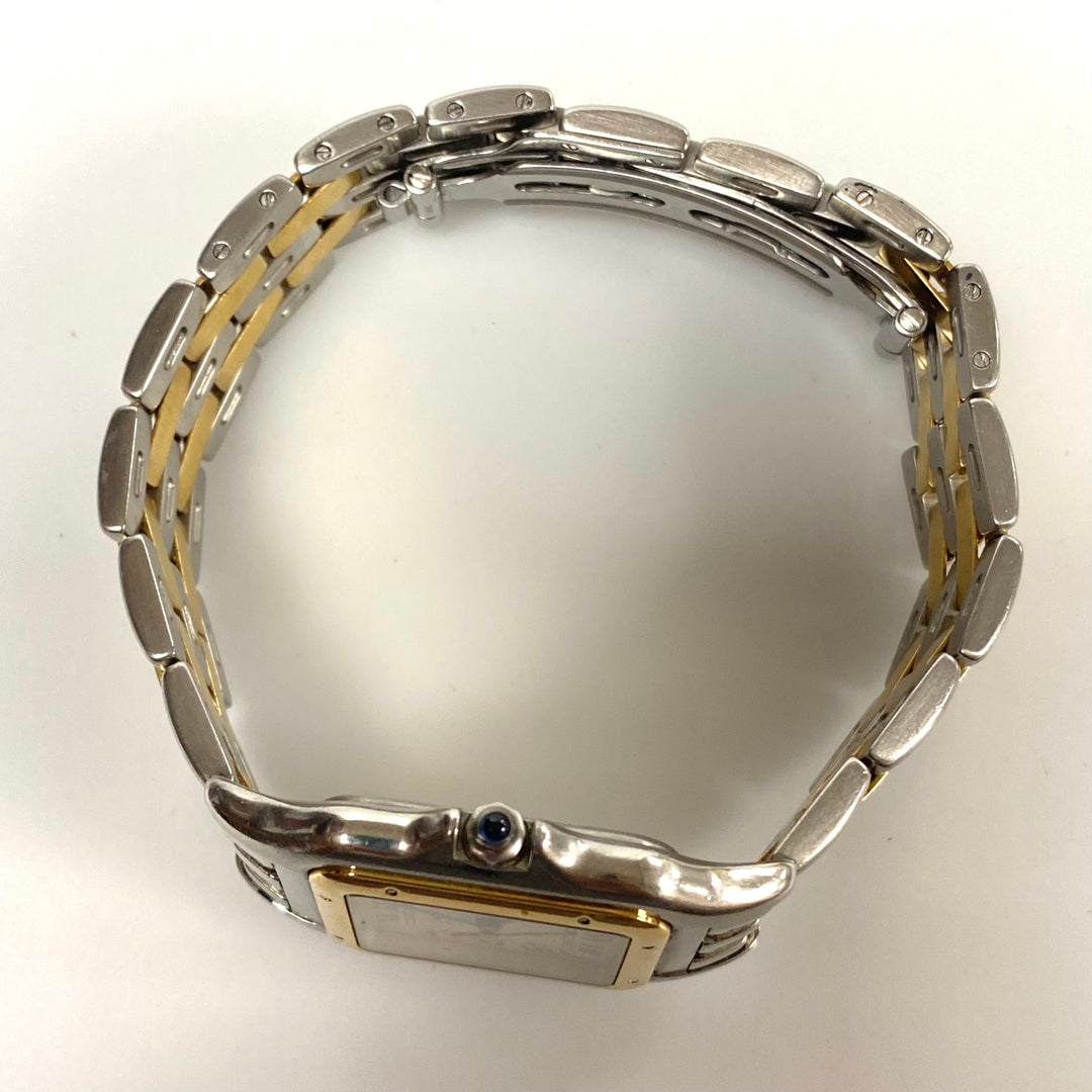 v262 Wrist Watch Cartier Panthere Quartz Or Et Acier Swiss Made