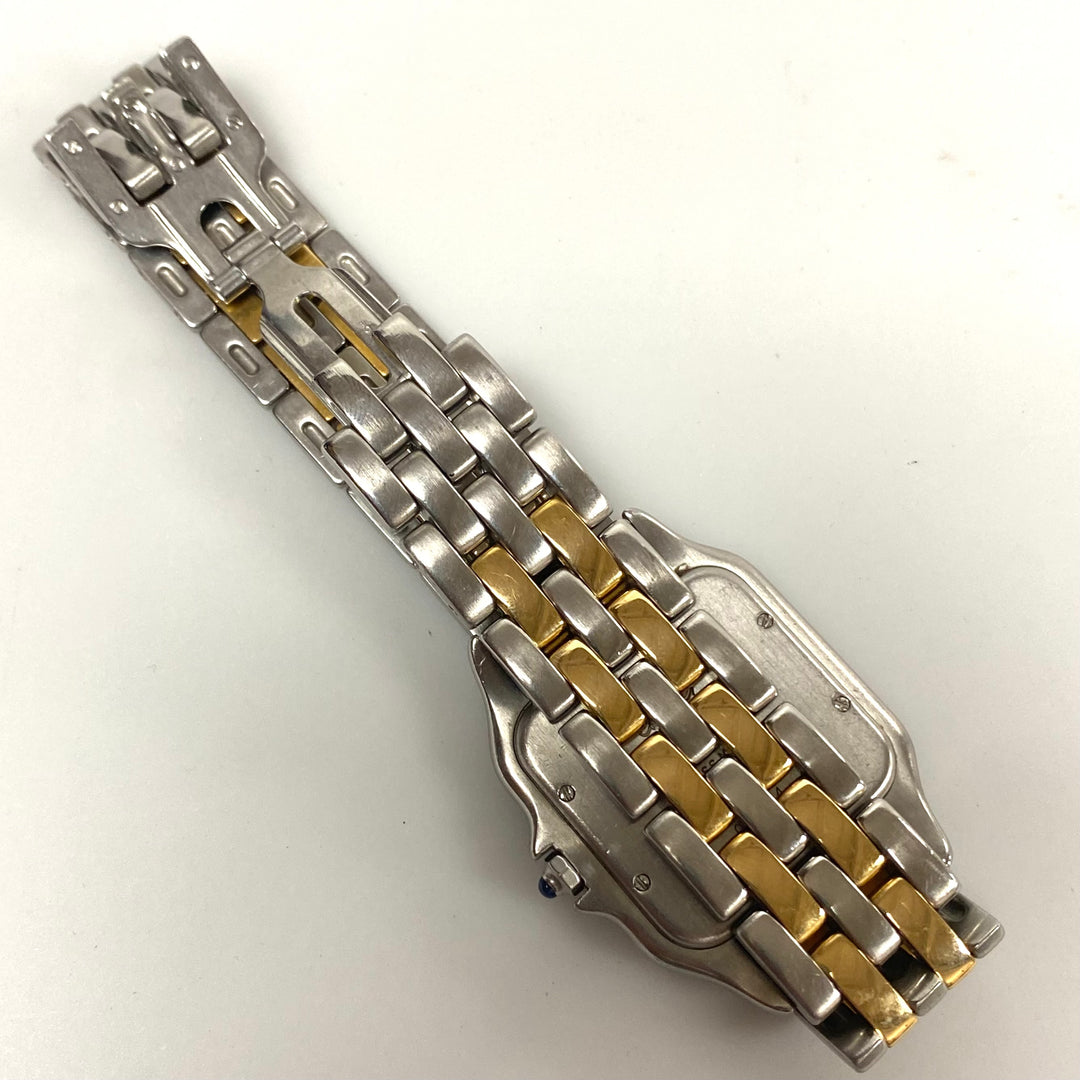 v262 Wrist Watch Cartier Panthere Quartz Or Et Acier Swiss Made