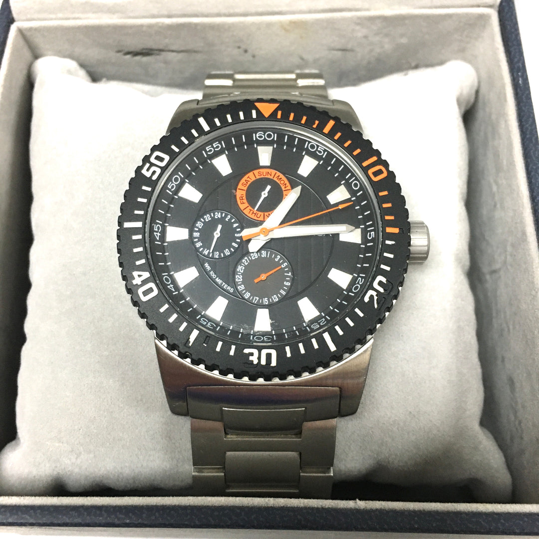 v272 Nautica Unisex n18680g NST 16 Multi Function Stainless Steel Wrist Watch