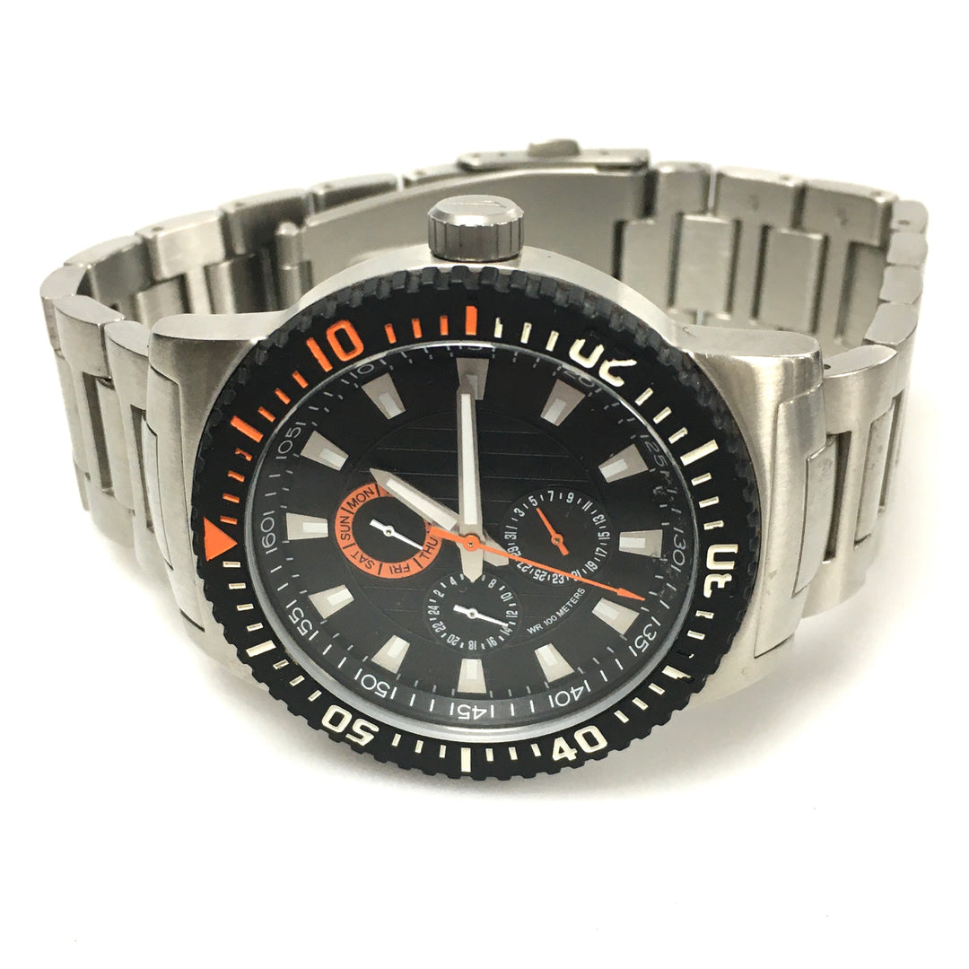 v272 Nautica Unisex n18680g NST 16 Multi Function Stainless Steel Wrist Watch