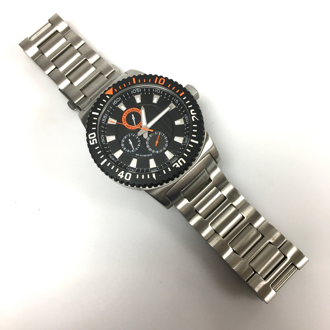 v272 Nautica Unisex n18680g NST 16 Multi Function Stainless Steel Wrist Watch