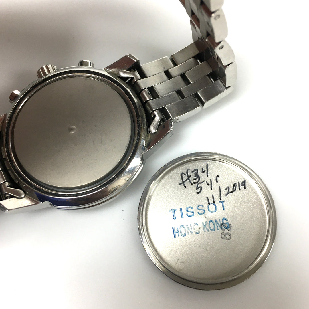 v273 Vintage TISSOT 1853 Tachymeter PRC 200 Stainless Steel Wrist Watch