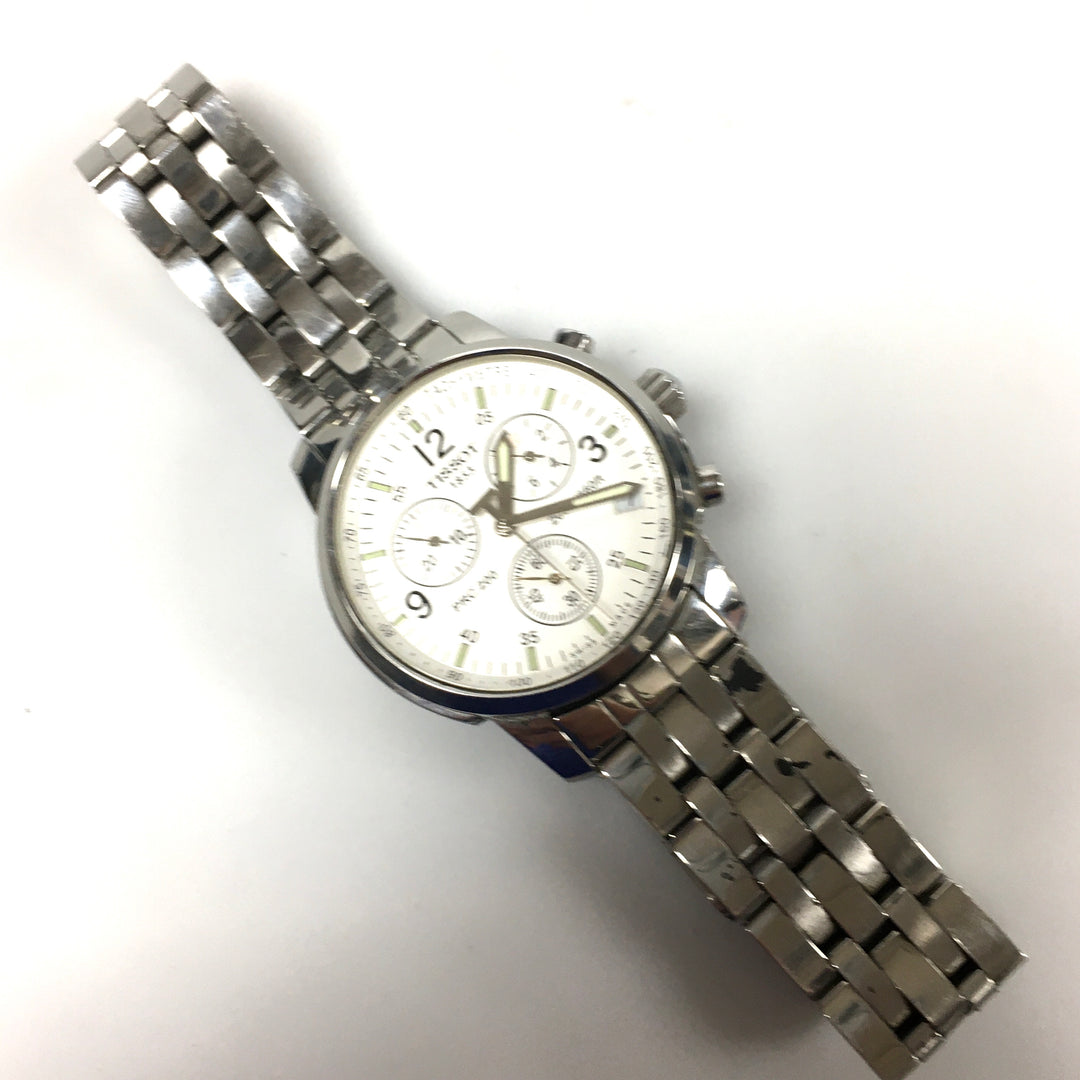 v273 Vintage TISSOT 1853 Tachymeter PRC 200 Stainless Steel Wrist Watch