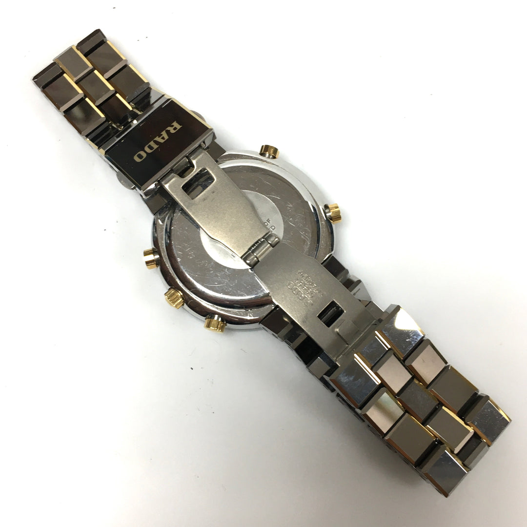 v281 Vintage RADO DiaStar 03351 Titanium Quartz Swiss 020 Wrist Watch Watersealed