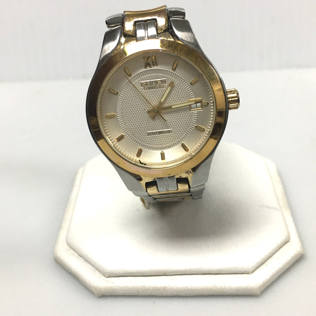 v285 Vintage Gruen Swiss 38mm Automatic Stainless Water Resistant Wrist Watch