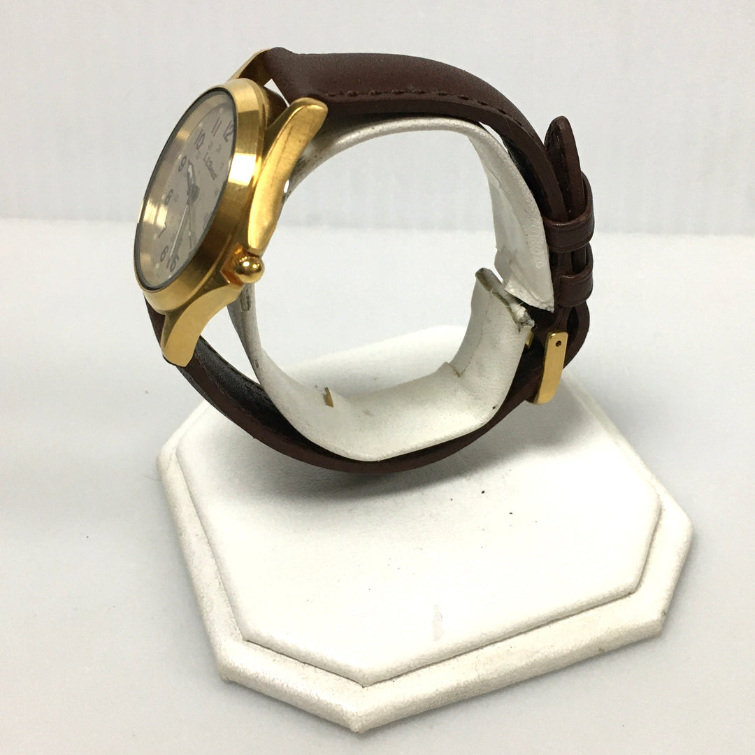 v293 Vintage L.L.Bean Quartz Japan Movement Stainless Steel WR 150ft Wrist Watch