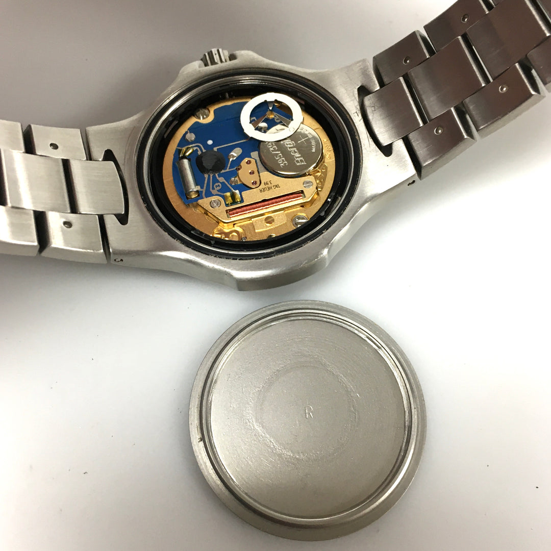 v294 Tag Heuer Professional 200m WL1111 Swiss 7 Jewels Quartz Men's Watch UE9011