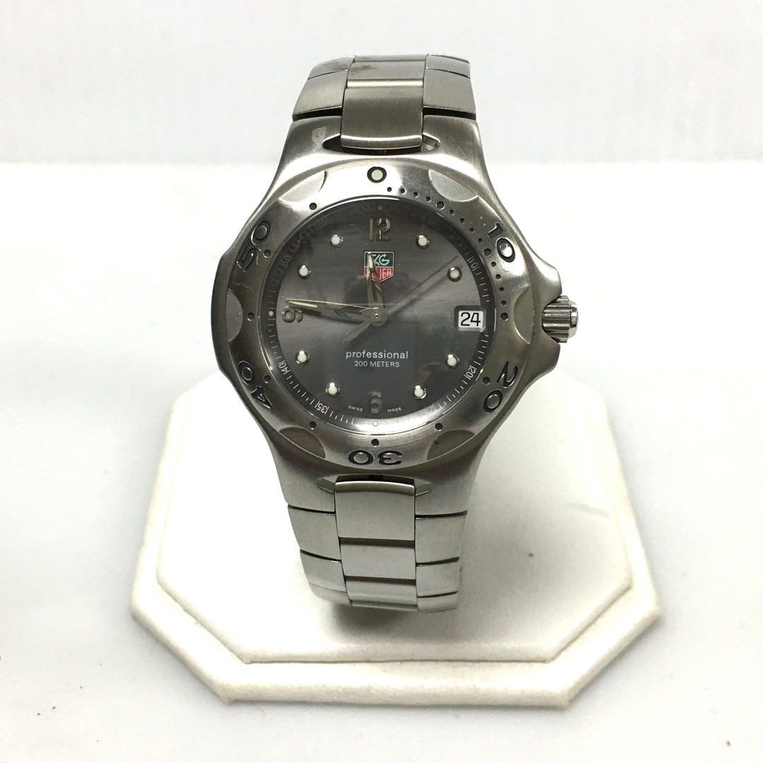 v294 Tag Heuer Professional 200m WL1111 Swiss 7 Jewels Quartz Men's Watch UE9011