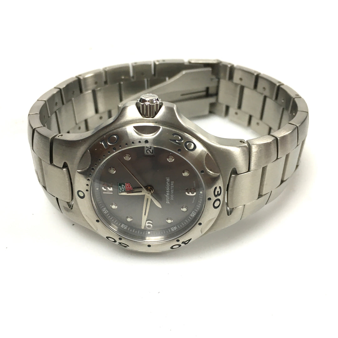 v294 Tag Heuer Professional 200m WL1111 Swiss 7 Jewels Quartz Men's Watch UE9011