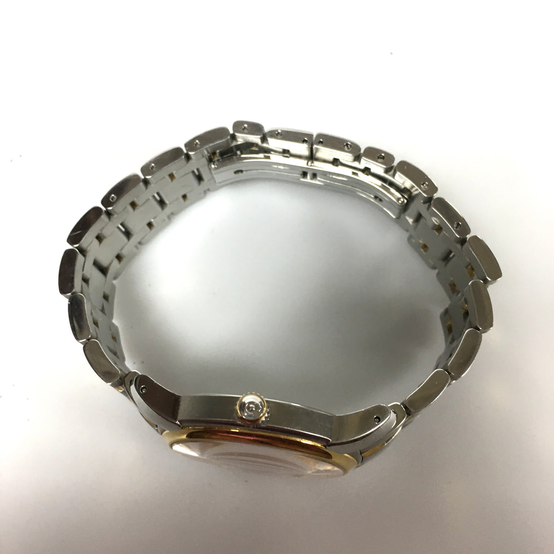 v305 Vintage CYMA 50M WR Quartz Swiss Made Two-Tone Stainless Steel Wrist Watch