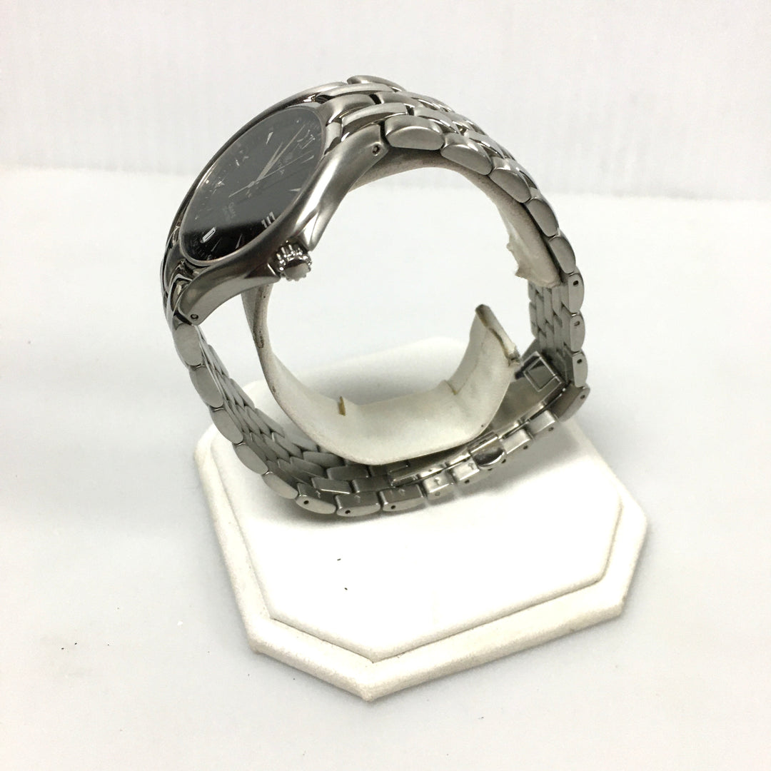 v306 Vintage CYMA 50M WR Quartz Swiss Made Silver Stainless Steel Wrist Watch