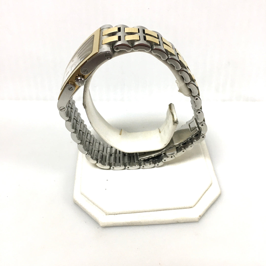 v307 Vintage CYMA Quartz Swiss Made Two-tone Stainless Steel Wrist Watch