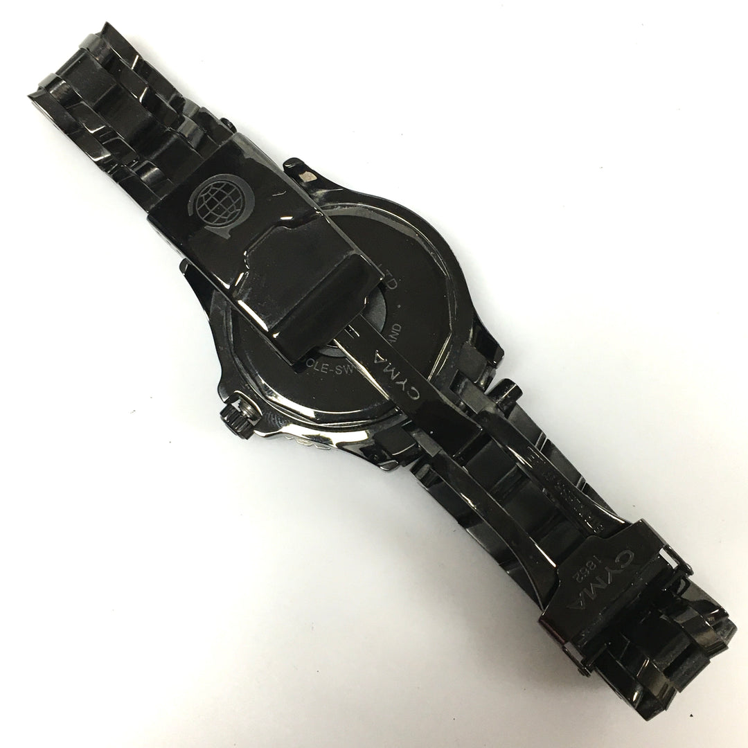 v311 Vintage CYMA NAVYSTAR 100m WR Quartz Swiss Made Stainless Steel Wrist Watch