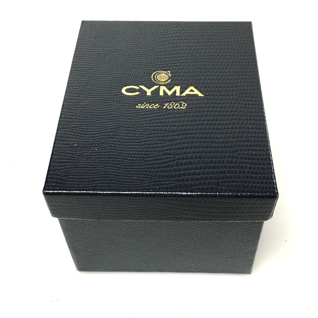 v311 Vintage CYMA NAVYSTAR 100m WR Quartz Swiss Made Stainless Steel Wrist Watch