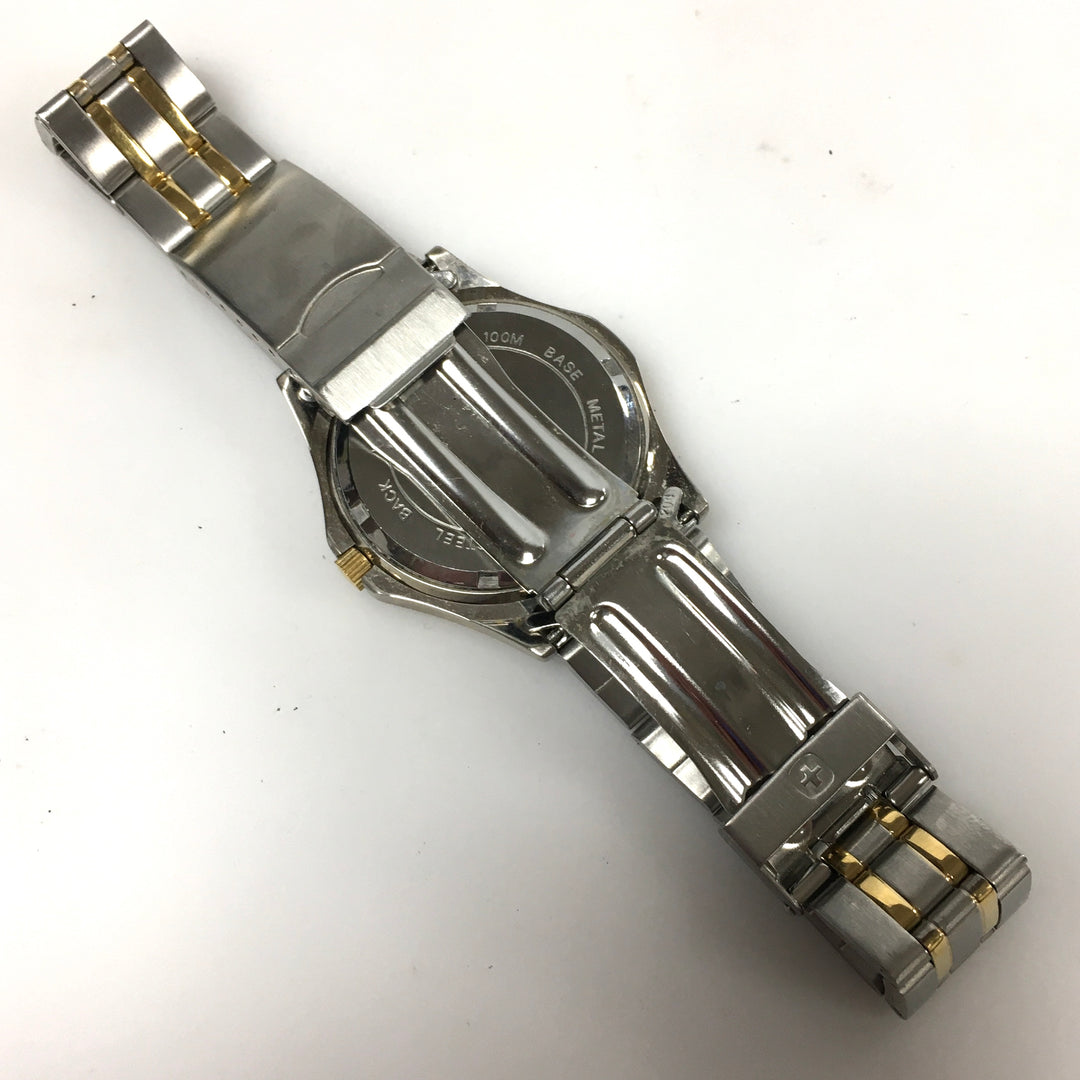 v312 Vintage Wenger S.A.K. 100m WR Quartz Swiss Made Stainless Steel Wrist Watch