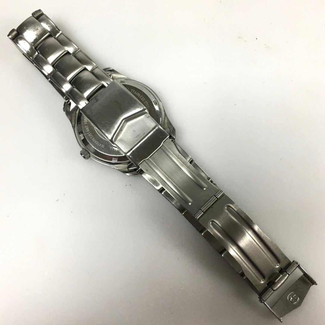 v313 Vintage Wenger S.A.K. 100m WR Quartz Swiss Made Stainless Steel Wrist Watch