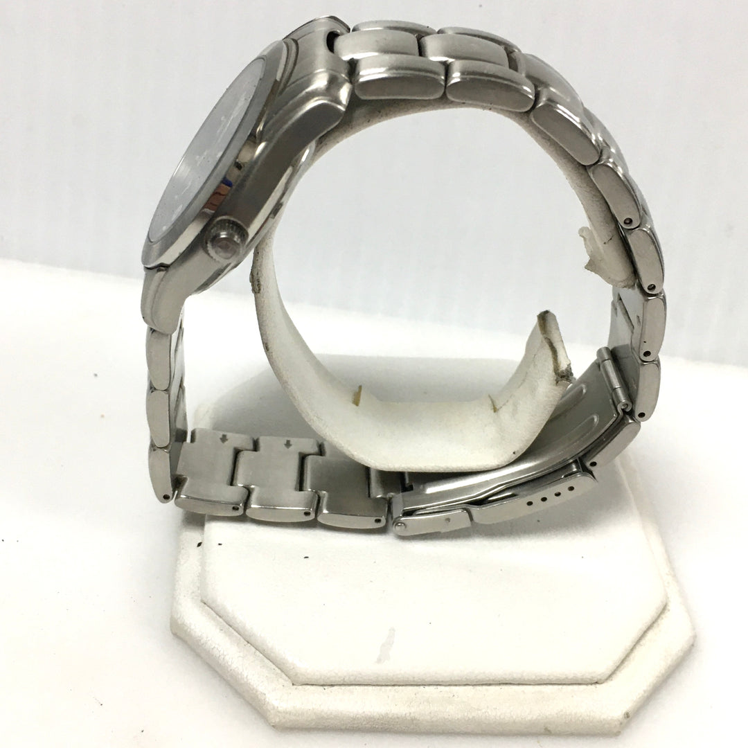 v313 Vintage Wenger S.A.K. 100m WR Quartz Swiss Made Stainless Steel Wrist Watch