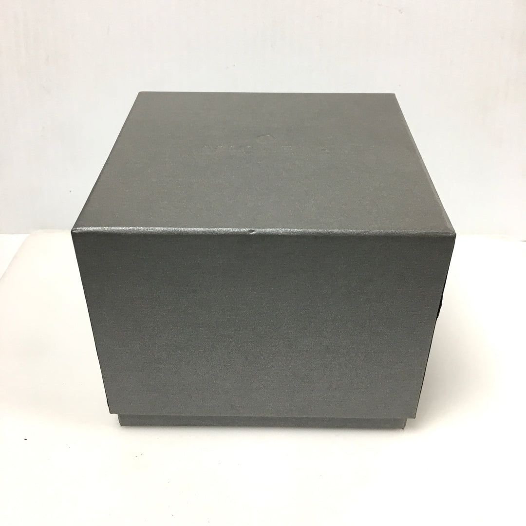 v319 Vintage Michele Deco Diamonds 0.05ct tw Chronograph Stainless Wrist Watch