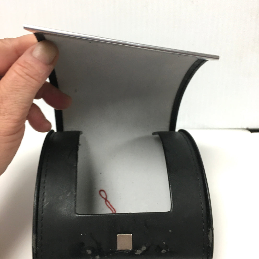 v320 Vintage Rado Diastar Black Ceramic Scratchproof 152.0336.3 Wrist Watch 30mm