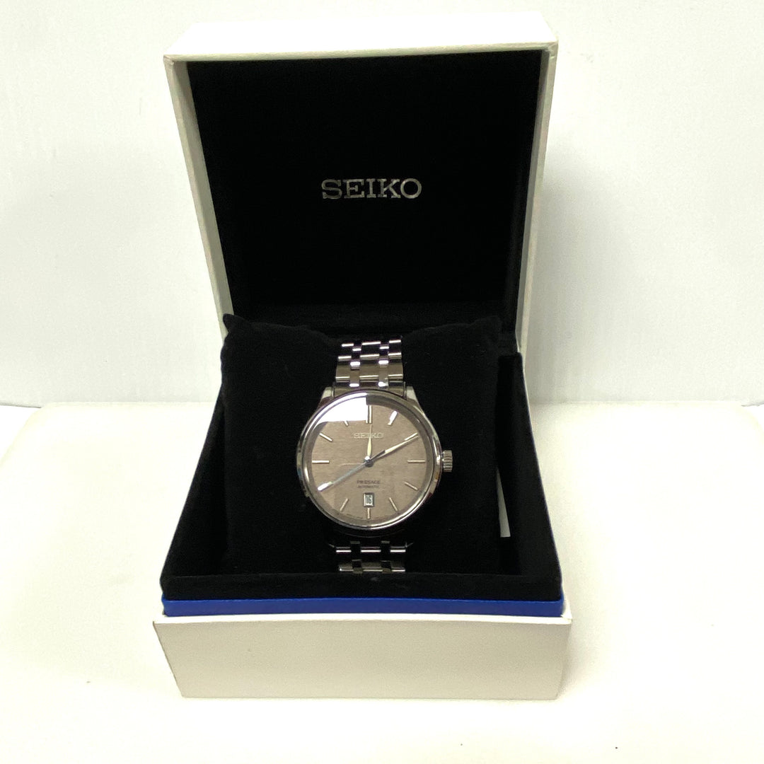 v354 Vintage Seiko Presage Japan Automatic Stainless Water Resistant Wrist Watch