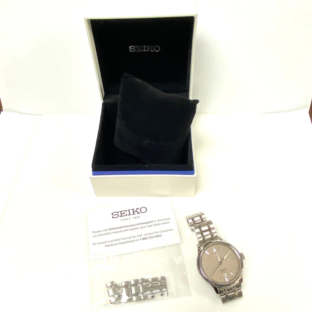 v354 Vintage Seiko Presage Japan Automatic Stainless Water Resistant Wrist Watch