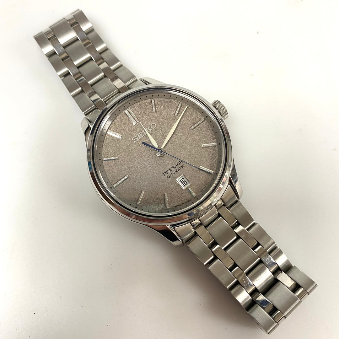 v354 Vintage Seiko Presage Japan Automatic Stainless Water Resistant Wrist Watch