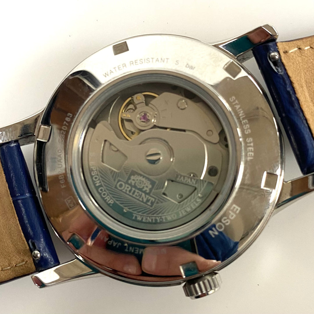 v356 Orient Japan Automatic Stainless Steel Water Resistant Men's Wrist Watch