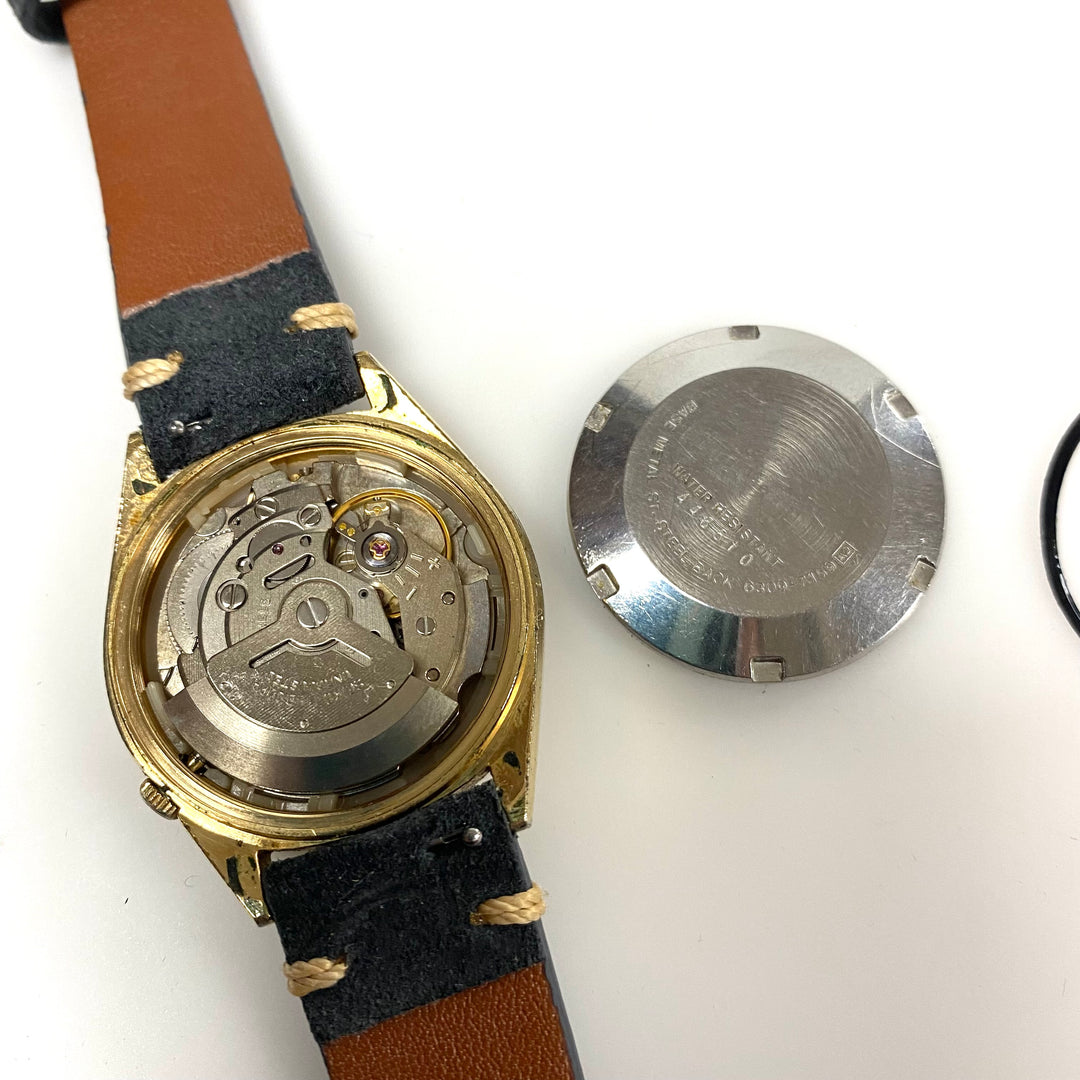 v357 Vintage Seiko Japan Automatic Stainless Steel Back Water Resist Wrist Watch