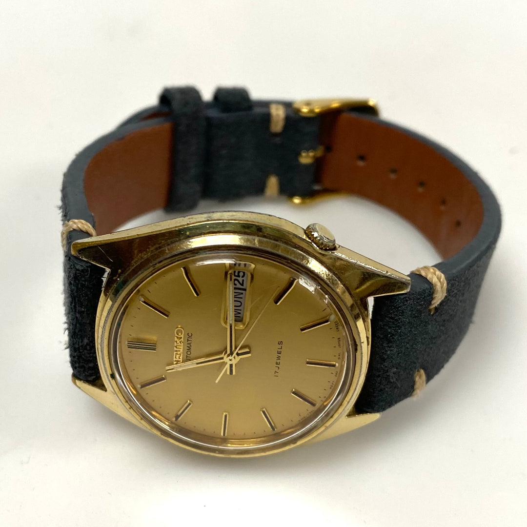 v357 Vintage Seiko Japan Automatic Stainless Steel Back Water Resist Wrist Watch