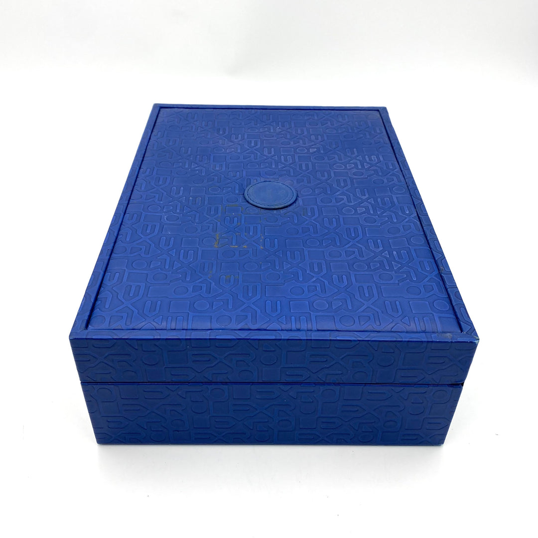 v396 Vintage Rolex Jewelry Box Watch and Rings Storage Case Display Organizer