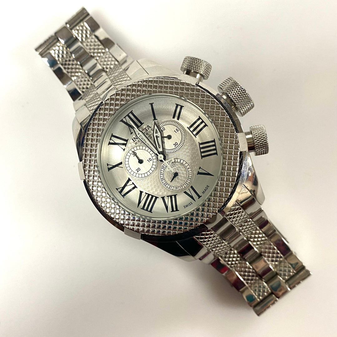 v401 Men's Bolt Sport Gen III Chronograph Antique Silver Dial Stainless Steel 17160