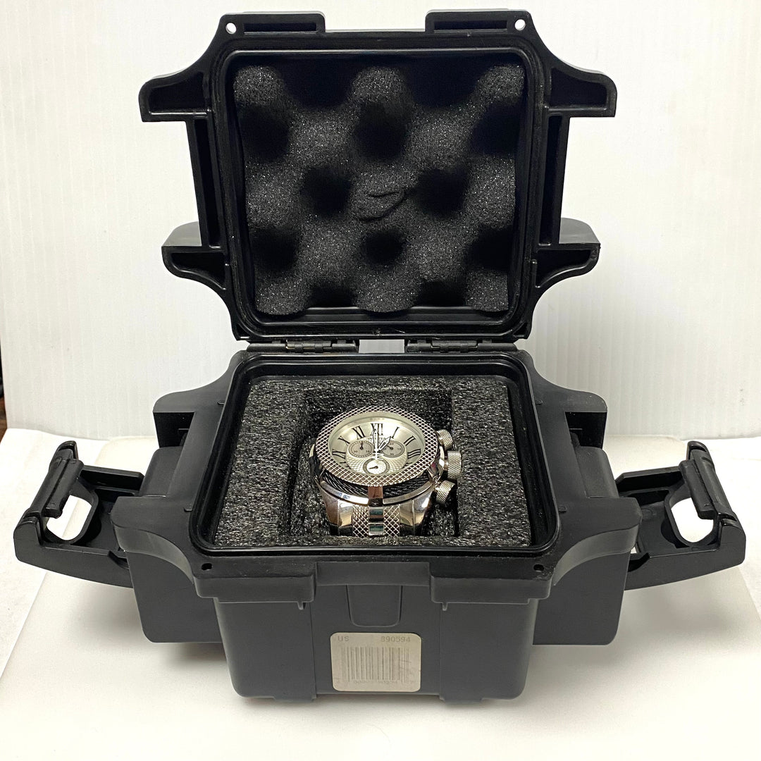 v401 Men's Bolt Sport Gen III Chronograph Antique Silver Dial Stainless Steel 17160