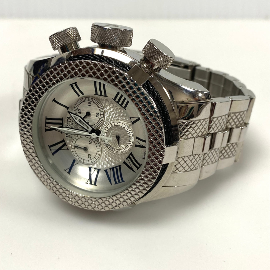 v401 Men's Bolt Sport Gen III Chronograph Antique Silver Dial Stainless Steel 17160