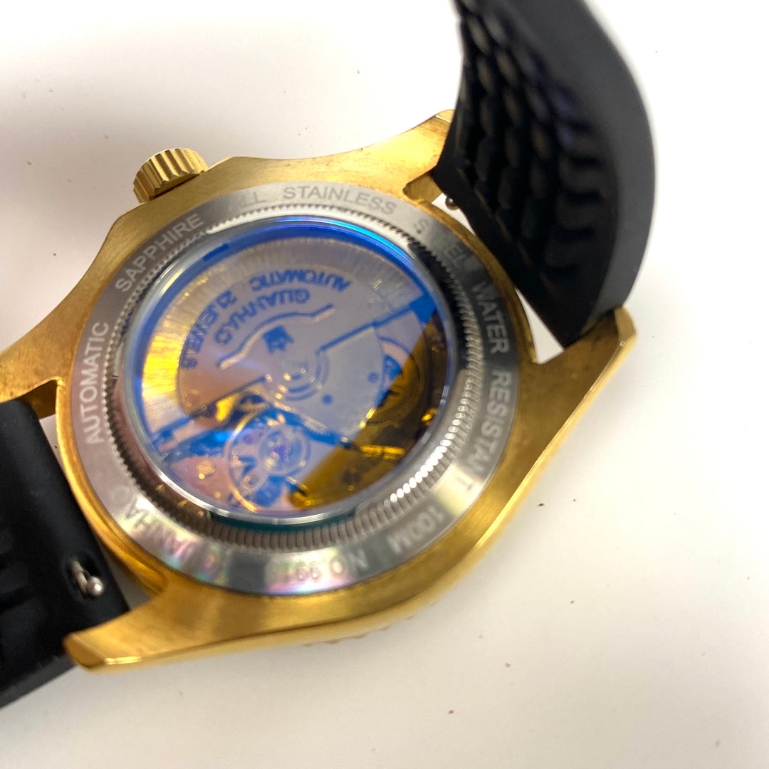 v415 Guanhao Submarine Men Automatic Mechanical Diving Watch 40mm Luminous Dial