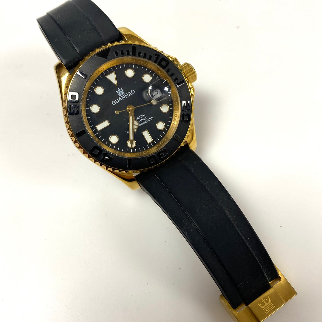 v415 Guanhao Submarine Men Automatic Mechanical Diving Watch 40mm Luminous Dial