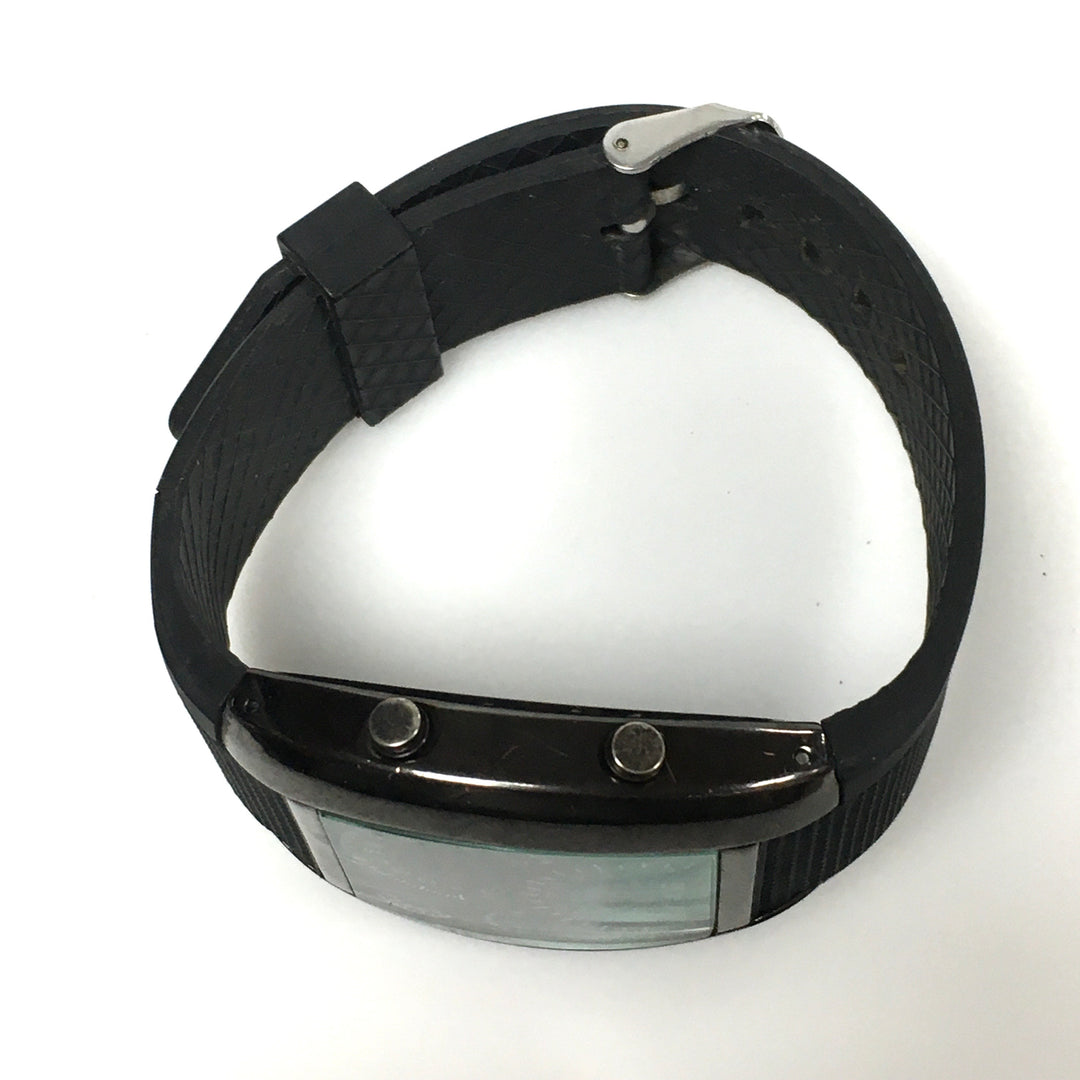 v453 FANMIS Digital Fashion Cobra LED Watch Silicone Iron Triangle Dial Sport