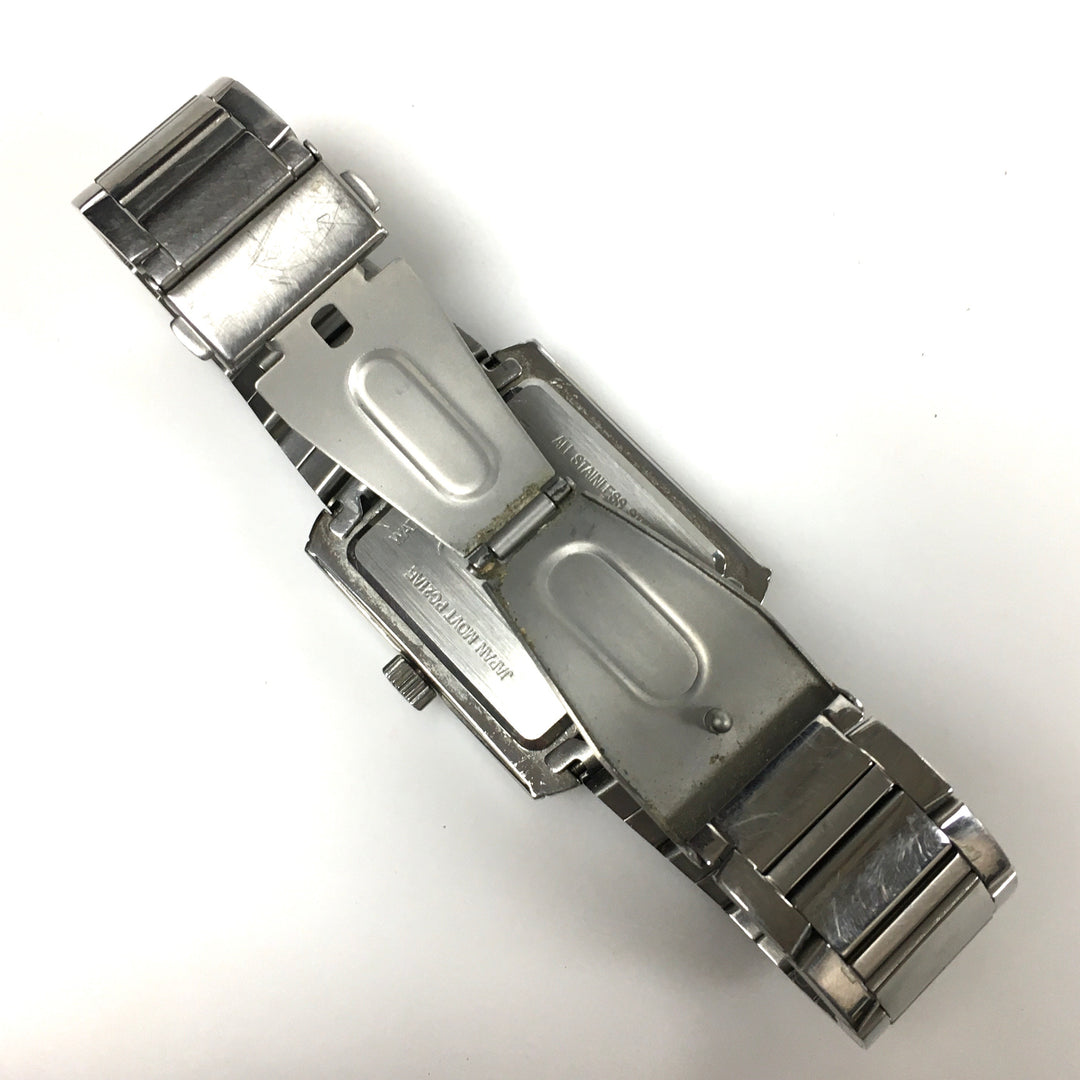 v456 Armitron Mens Silver-Tone Stainless Steel Dress Water Resistant Wrist Watch