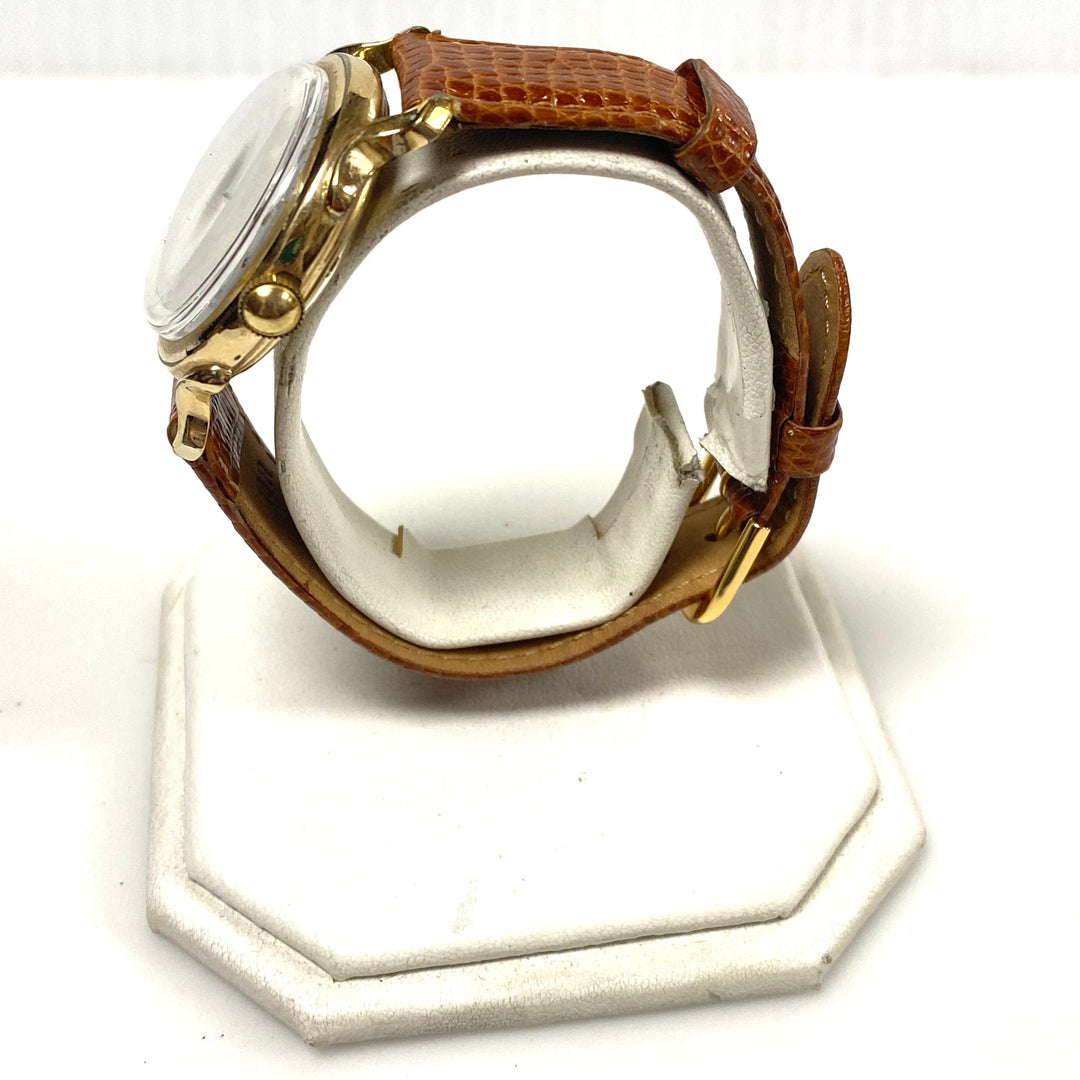 v482 Vintage 1950s Elgin Automatic Shockmaster 10k Gold Filled Men's Wrist Watch