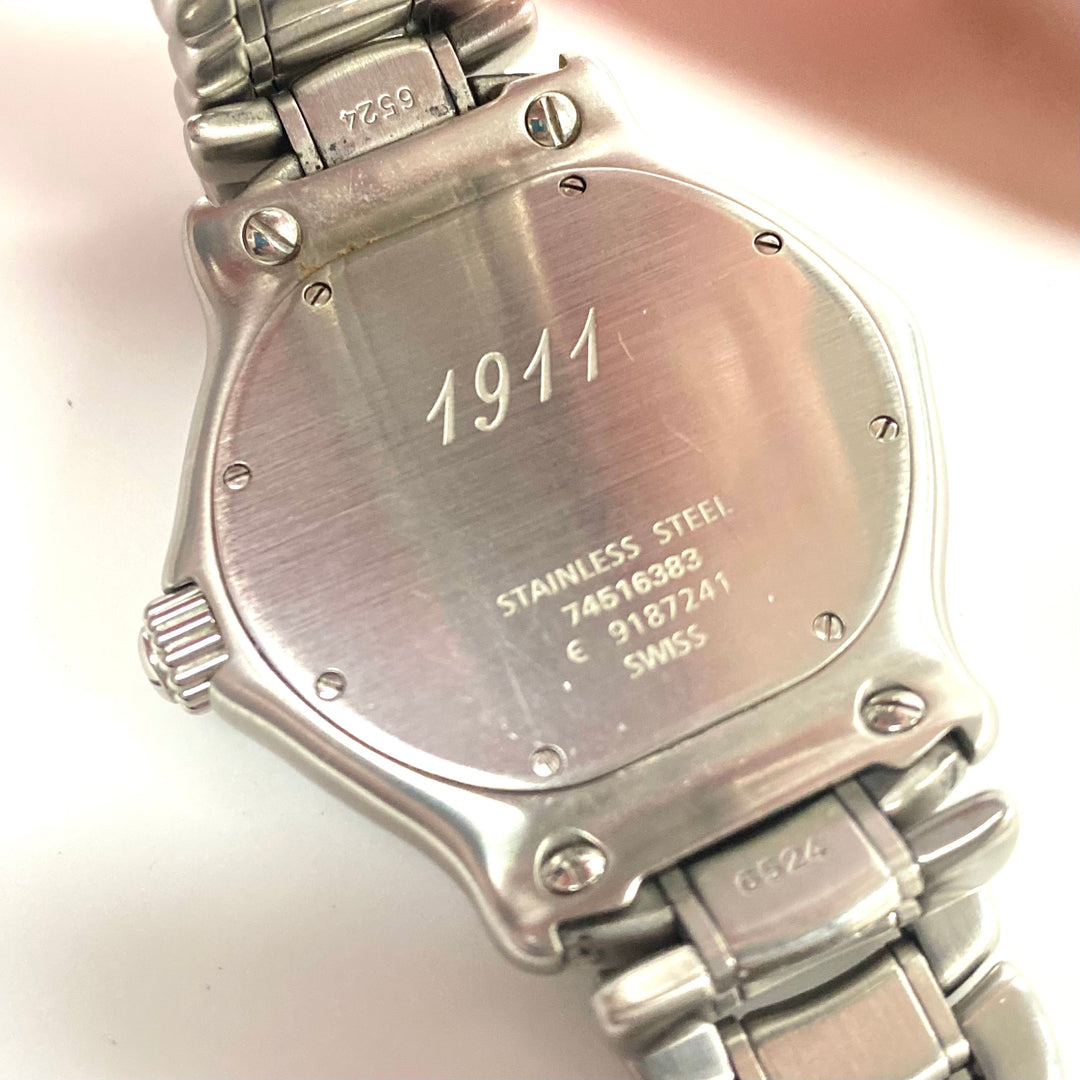 v487 Vintage EBEL 9187241 Swiss Made Stainless Steel Quartz Men's Wrist Watch