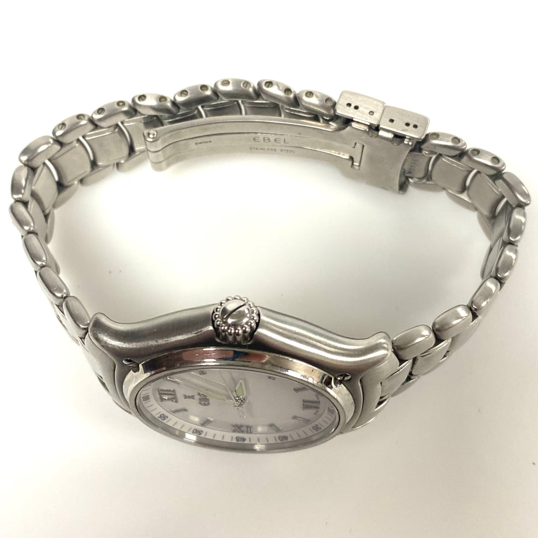 v487 Vintage EBEL 9187241 Swiss Made Stainless Steel Quartz Men's Wrist Watch