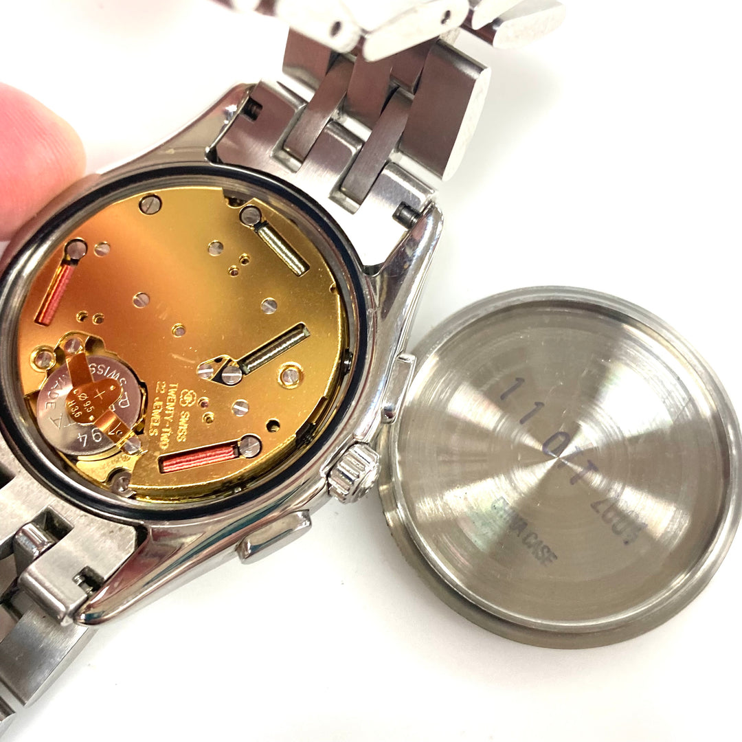 v488 Victorinox Swiss Army Alliance Chronograph Stainless Steel WR 100m Men's Wrist Watch