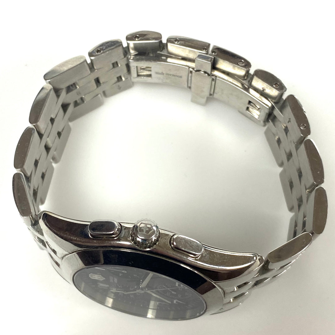 v488 Victorinox Swiss Army Alliance Chronograph Stainless Steel WR 100m Men's Wrist Watch